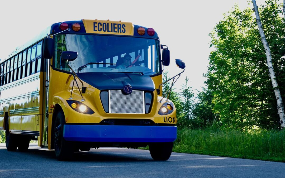 Estimated cost of replacing half of all U.S. school buses with electric school buses over ten years